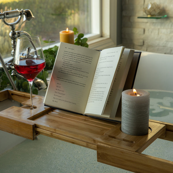 Traybo H2O Laptop & Tablet Wooden Bath Tray Yogibo®